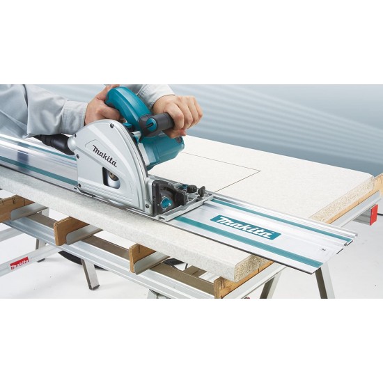 Plunge cut saw MAKITA SP6000J1 mm.165 with guide rail mm.1500